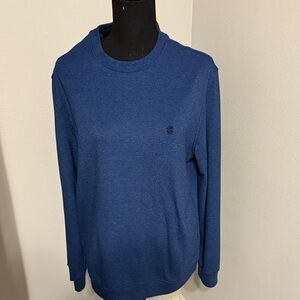 IZOD Classic Blue Advantage Performance Crewneck Sweatshirt for Men